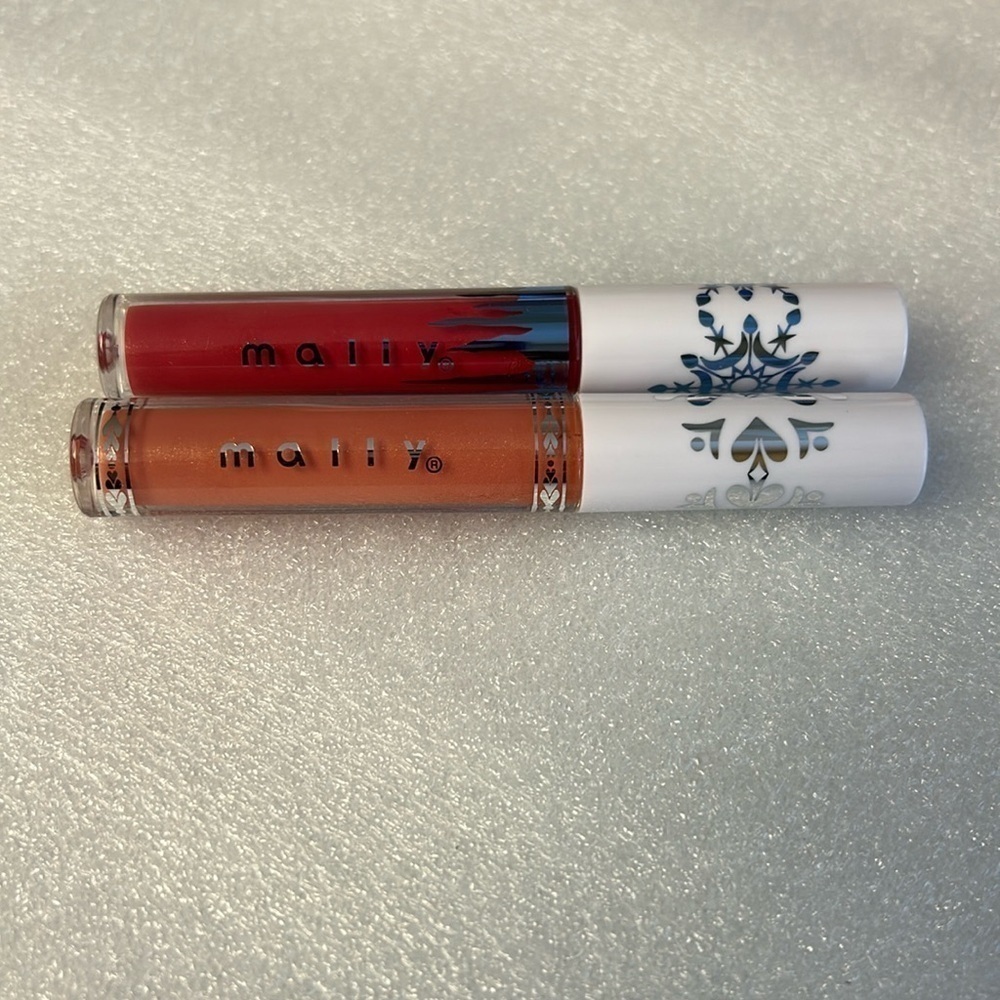 Mally Beauty Disney Inspired Lip Gloss ANNA & ELSA - LIMITED EDITION TUBES. NEW